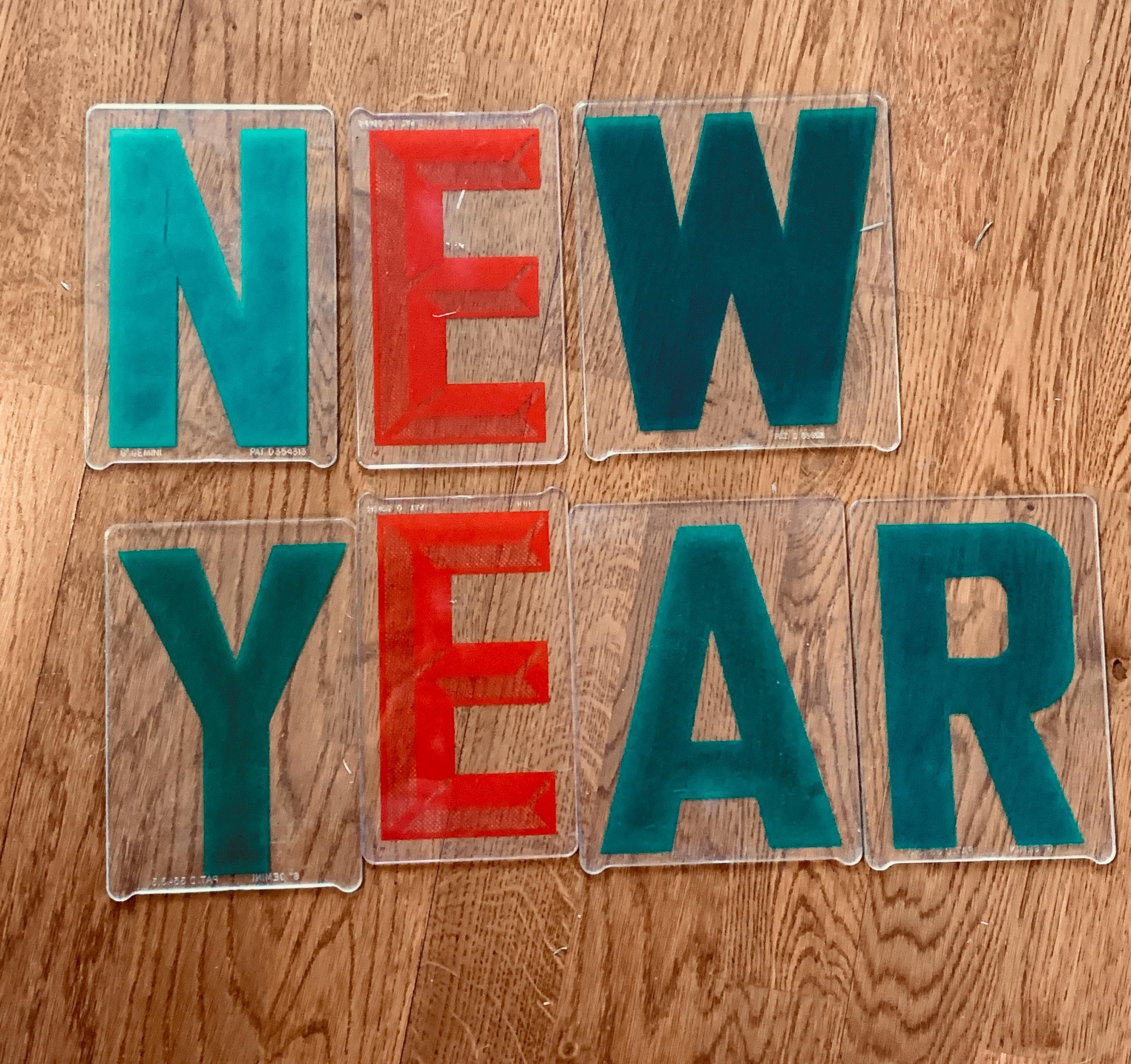 Vintage Plastic Sign Letters - Etsy