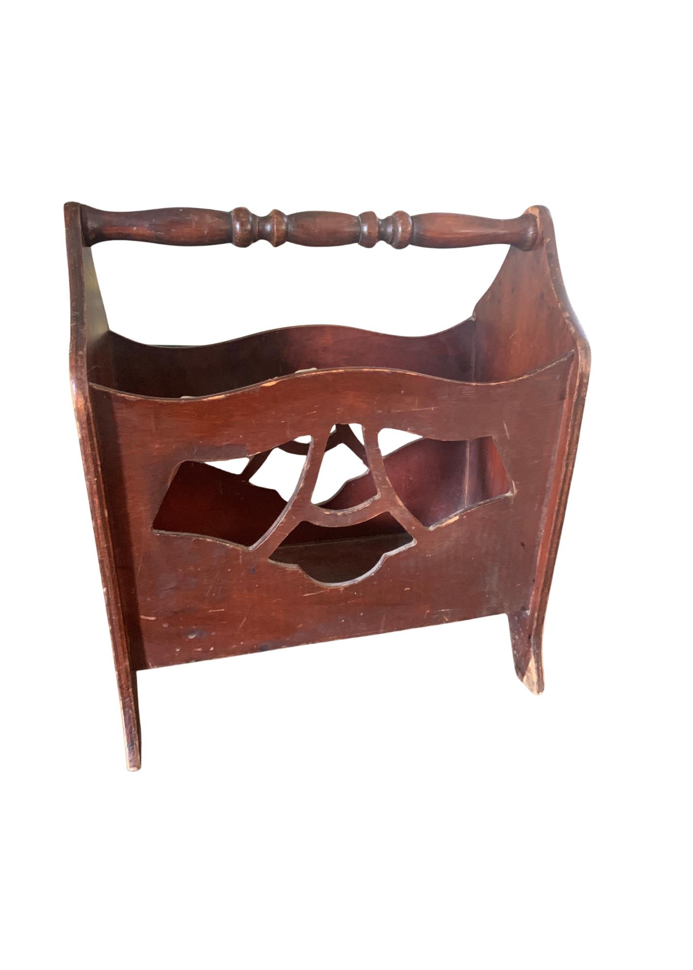 Vintage Magazine Rack - Etsy