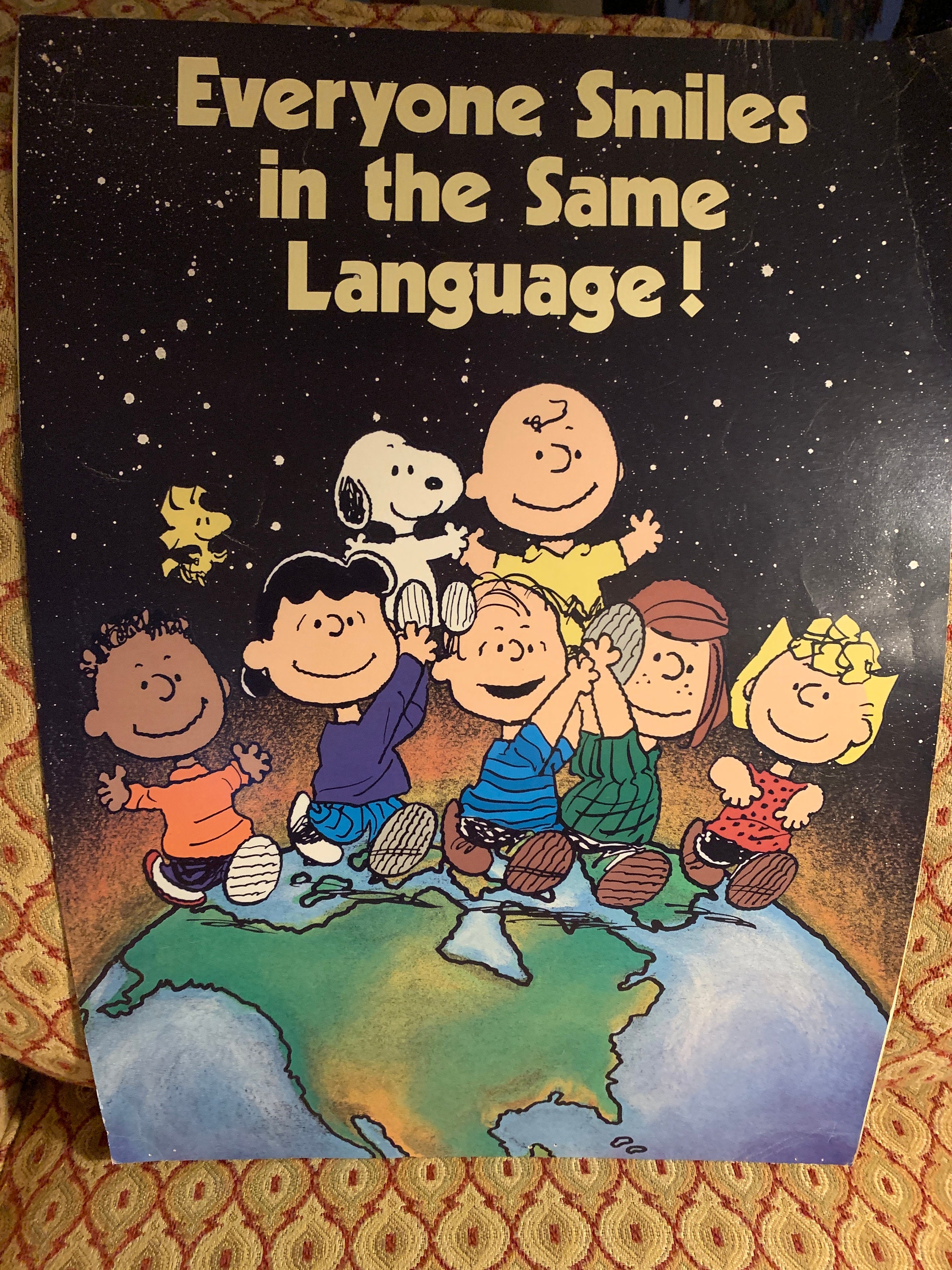 Peanuts Poster - Etsy