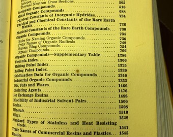 1962-1963 Handbook of Chemistry and Physics, 44th Edition