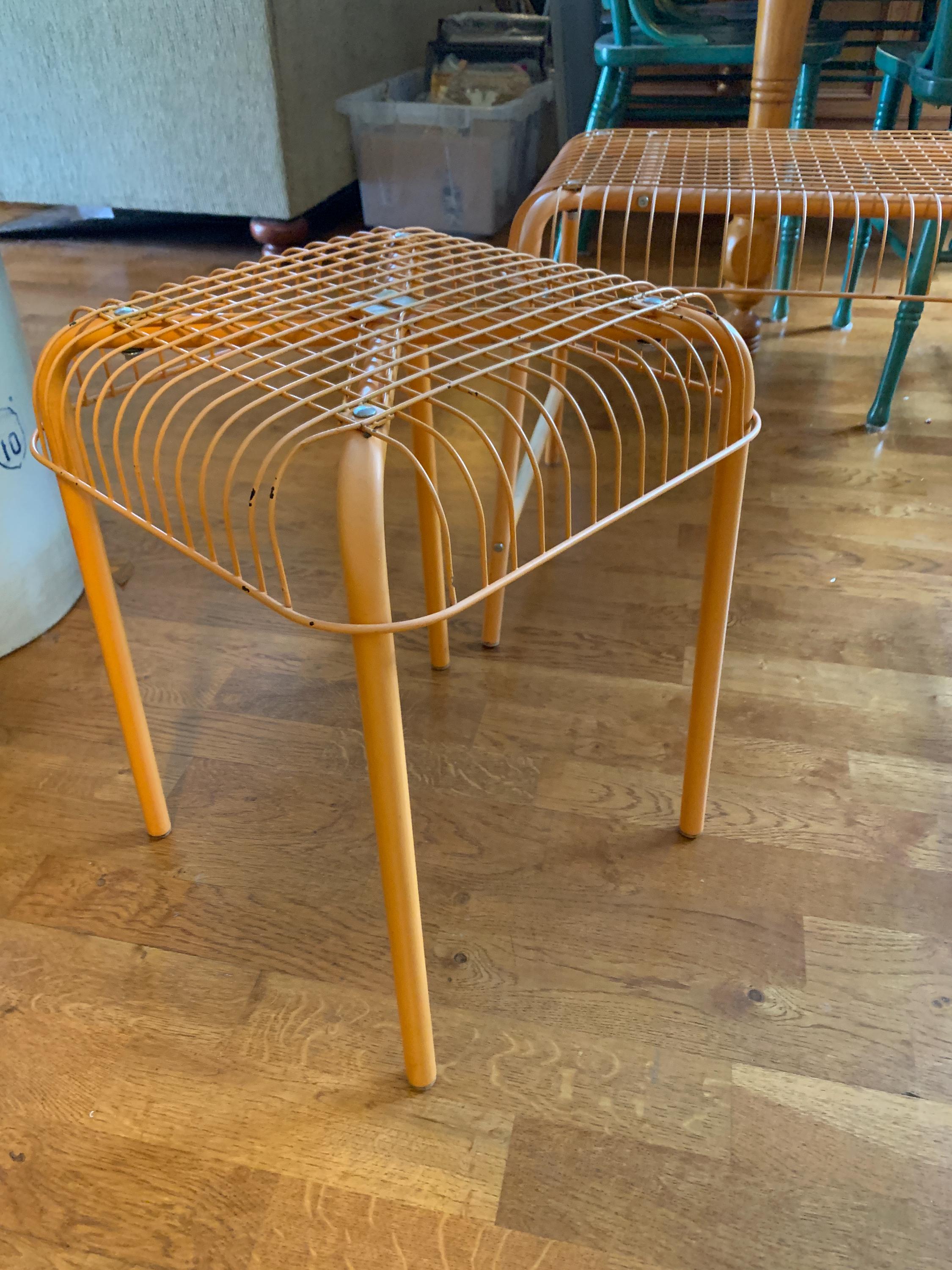 【廃盤・レア】IKEA スツール VASTERON Beautiful Orange IKEA VASTERON Stool - Vintage Design Stools From