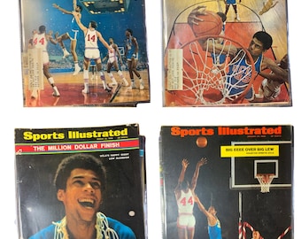 Lew Alcindor (Kareem Abdul-Jabbar) 1960s Sports Illustrated Magazines, Group of 8