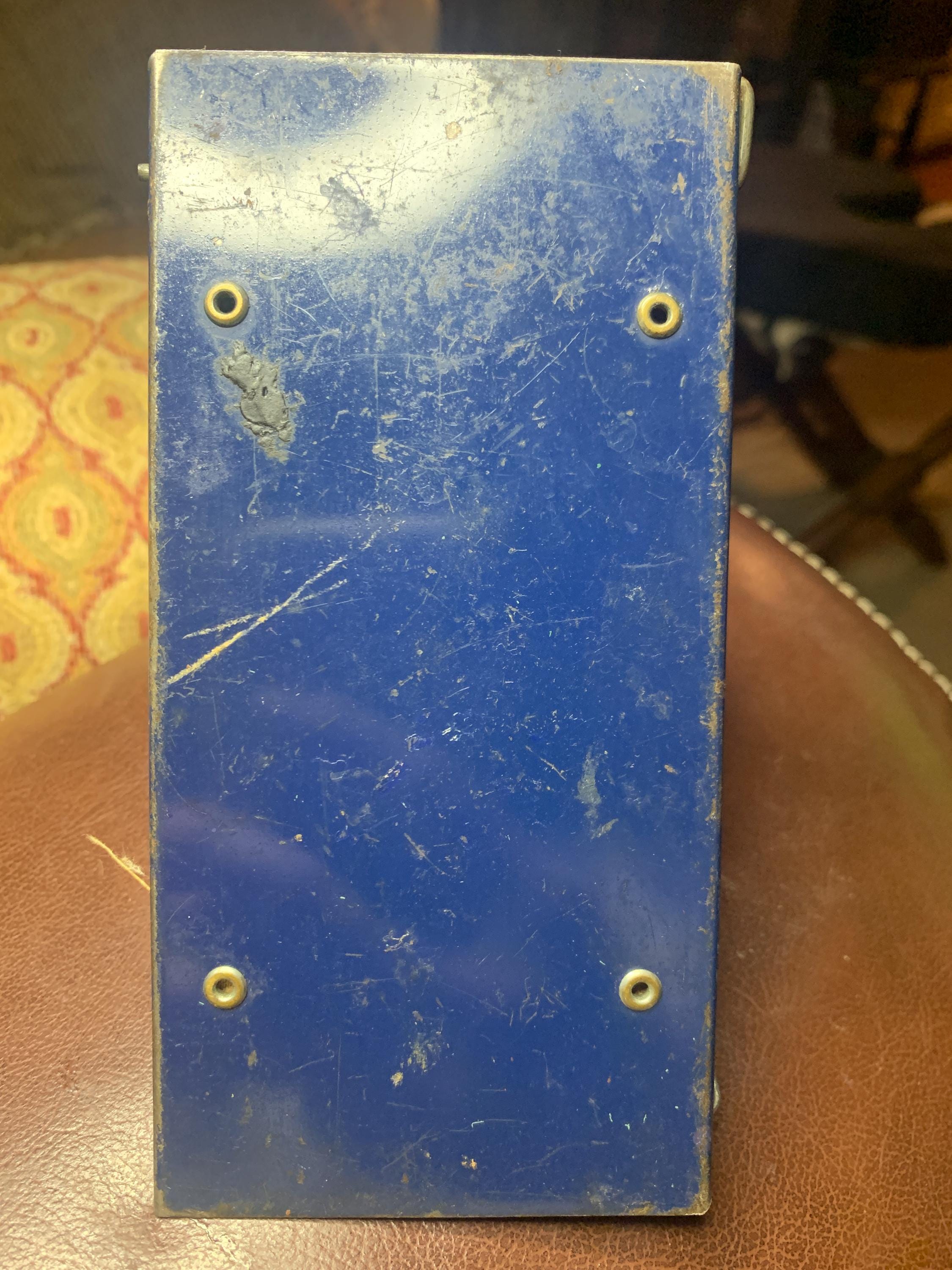 RARE Bugler Cigarette Roller, Blue Roller, 1930s, Tobacciana