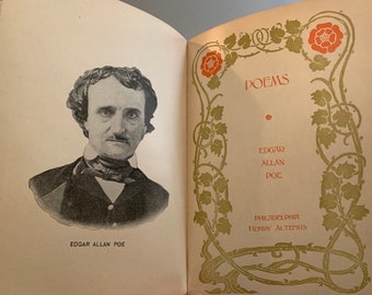 Edgar Allan Poe, Poems, 1895, Henry Altemus, Illustrated