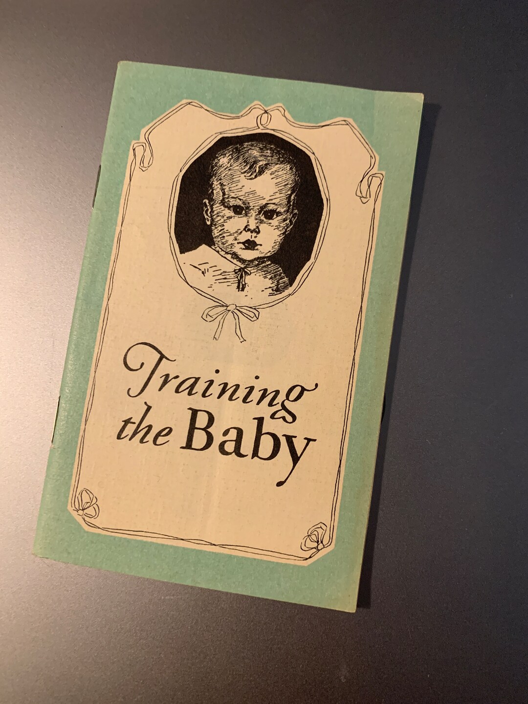 1934 Baby Toilet Training Booklet, Nursery, Baby Shower, Vintage