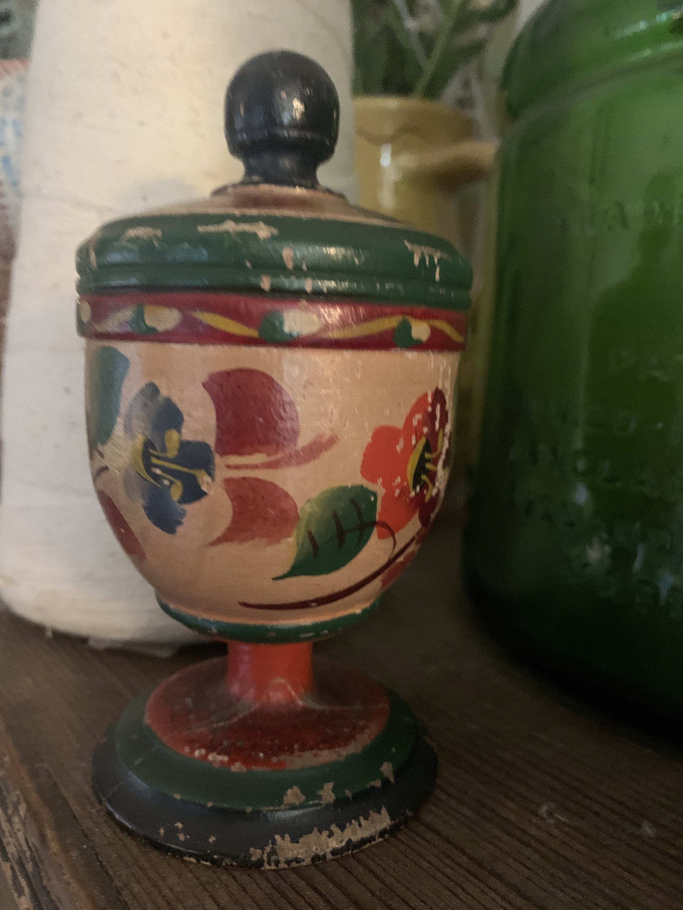 【オープニング大セール】 Saffron Lehnware Cup, Art Folk American Lehn, Joseph 木工、竹工芸