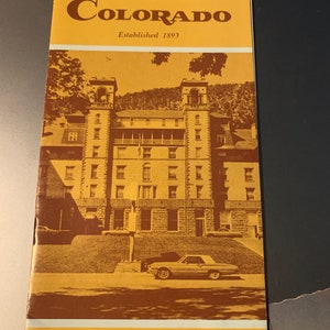 Historic Hotel Colorado, Glenwood Springs, Colorado Brochure and Postcard
