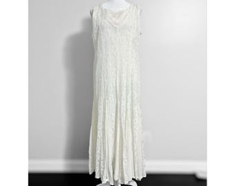 Starina Vintage Rare Lace Long Dress