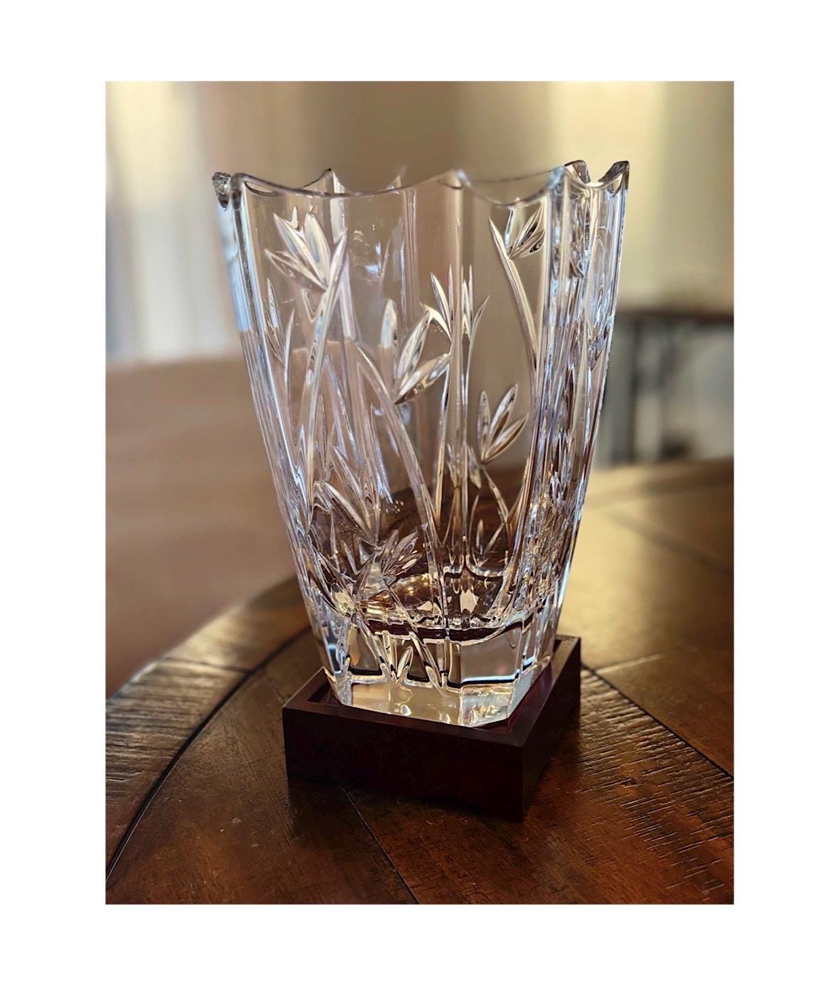 Large waterford crystal vase - Etsy 日本