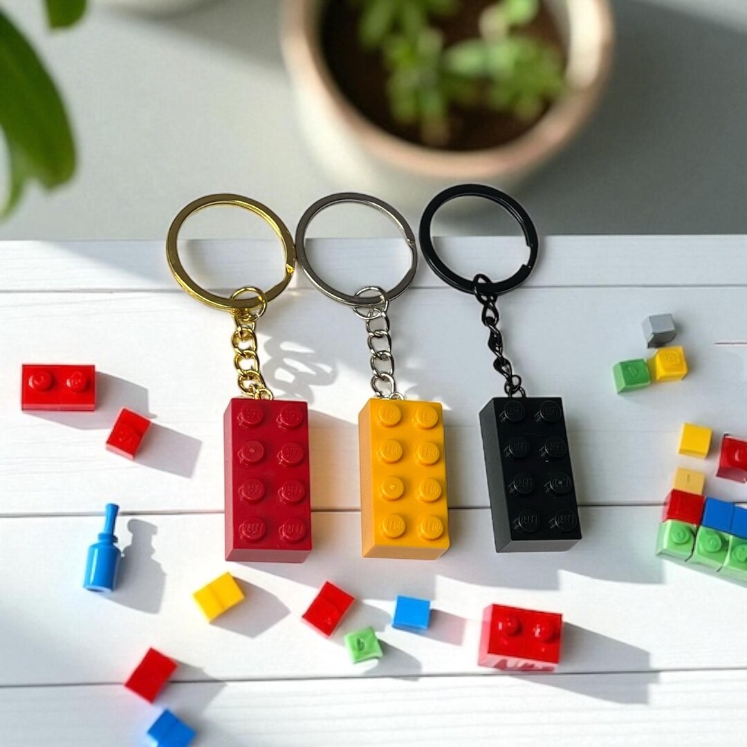 LEGO® Brick Keychain Bulk Packs – Never Lose Your Keys Again! - Etsy