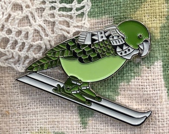 Alpine Parrot - Kea Enamel Pin