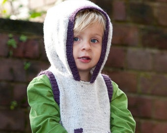 Boys Hooded Vest Pattern - Little Cupcakes by lisaFdesign - Download Now - Pattern PDF