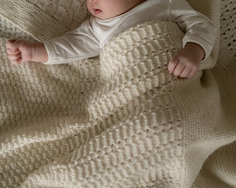 Morning Mist Baby Blanket Pattern - Baby Cakes by lisaFdesign - Download Now - Pattern PDF