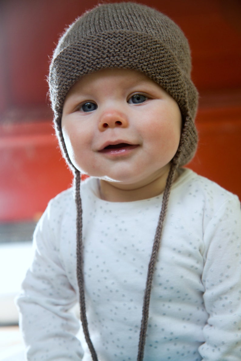 4ply Baby Hunter Hat Pattern Baby Cakes by lisaFdesign Download Now Pattern PDF image 5