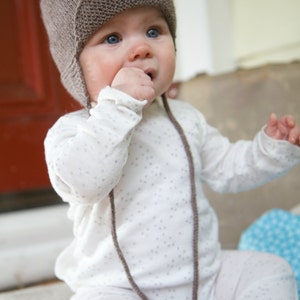 4ply Baby Hunter Hat Pattern Baby Cakes by lisaFdesign Download Now Pattern PDF image 3