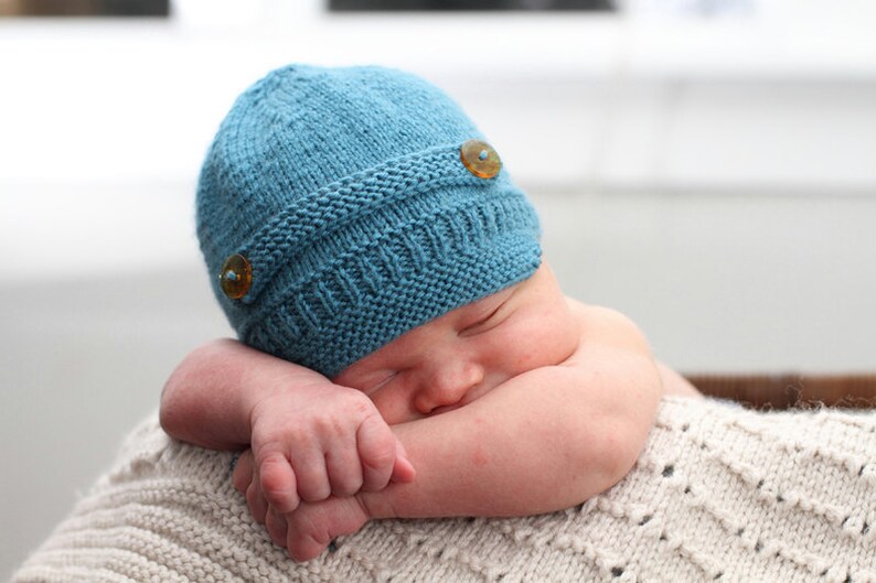 Baby Newsboy Hat Baby Cakes by lisaFdesign Download Now Pattern PDF image 2