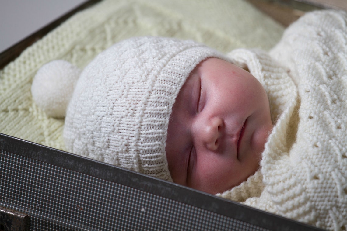 Sugar Plum Baby Hat and Booties Baby Cakes by Lisafdesign Download Now