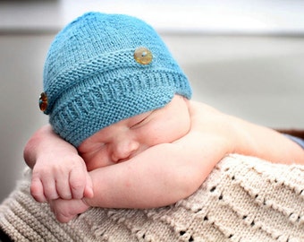 Baby Newsboy Hat - Baby Cakes by lisaFdesign - Download Now - Pattern PDF