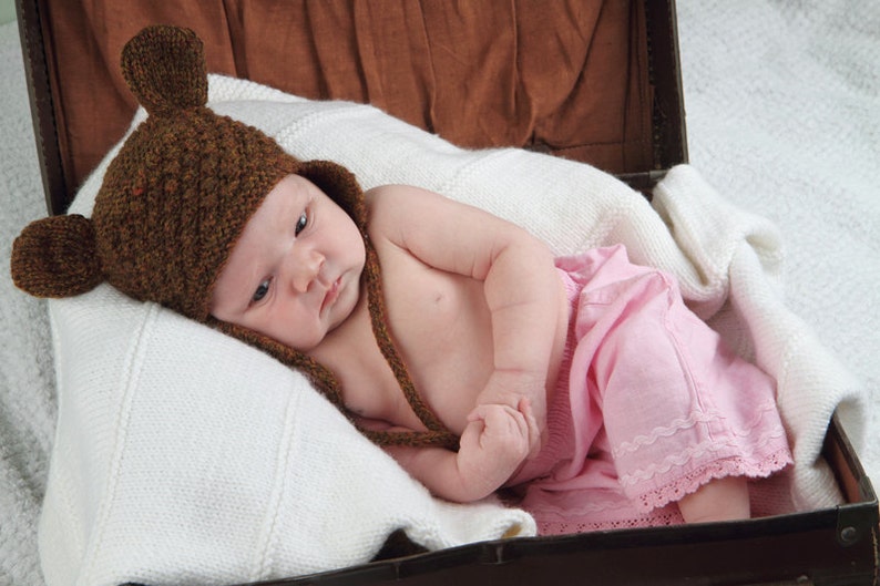 Little Bear Hat Baby Cakes by lisaFdesign Download Now Pattern PDF image 3