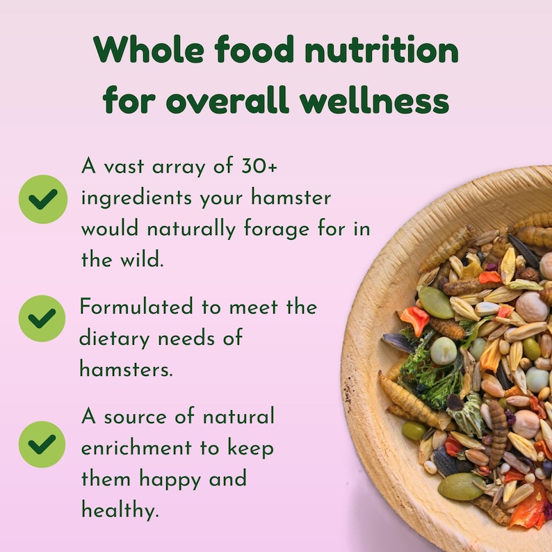 Syrian Hamster Forage Mix | 100% Healthy, all-natural ingredients Bild 6
