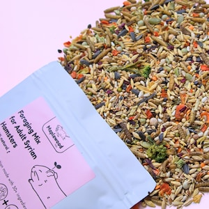 Syrian Hamster Forage Mix | 100% Healthy, all-natural ingredients