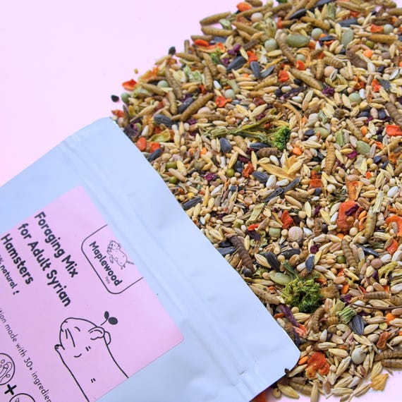 Syrian Hamster Forage Mix | 100% Healthy, all-natural ingredients