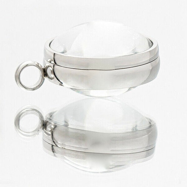 Geschwungenes Glas Living Memory Medaillon Schwimm Medaillon Halskette Anhänger für Frauen Edelstahl Schmuck machen DIY 17 mm # 26