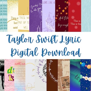 Swift Lyric Phone Wallpapers