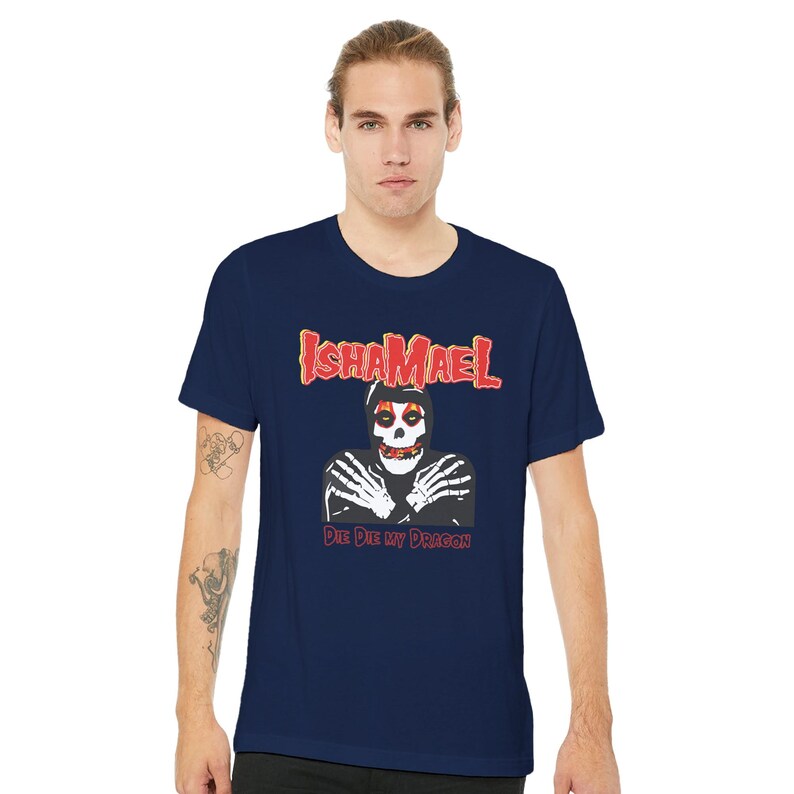 Ishamael - Wheel of Time Misfits Parody Premium Unisex T-shirt Navy