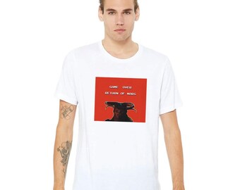 Narg Game Over - Wheel of Time Legend of Zelda Parody Premium Unisex T-shirt
