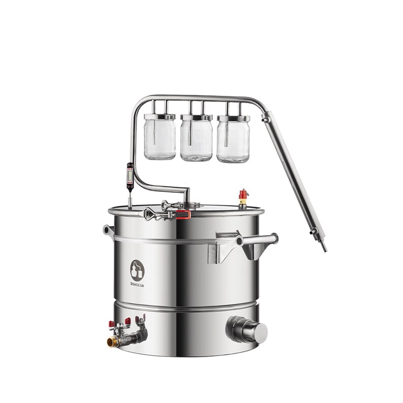 Compact Distillation Compact Distiller for Home Distilling, Triple Purification Distillation ...