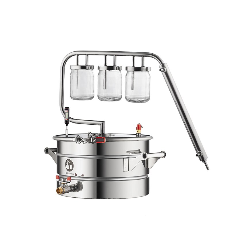 Compact Distillation Compact Distiller for Home Distilling, Triple Purification Distillation ...