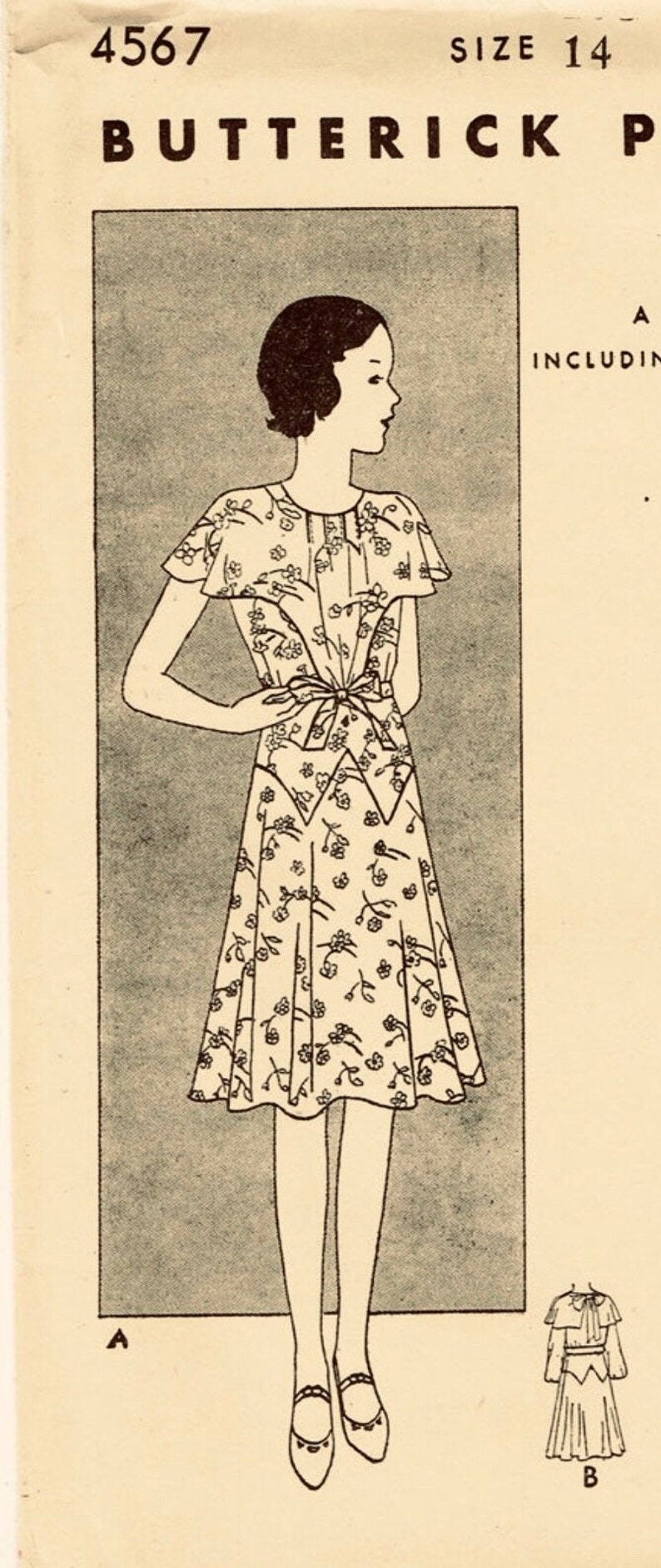 Joseph Love 1930s Cotton Gingham Dress XS Vintage Pique Checkered Petite Frock image 10