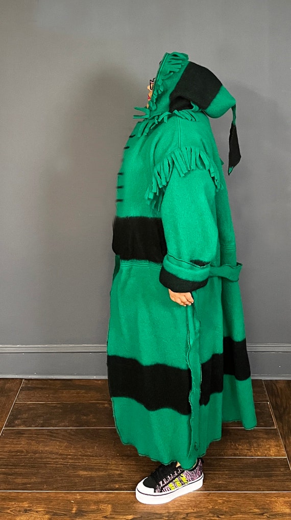RARE Vintage Hudson Bay Blanket Capote Coat Origina… Gem