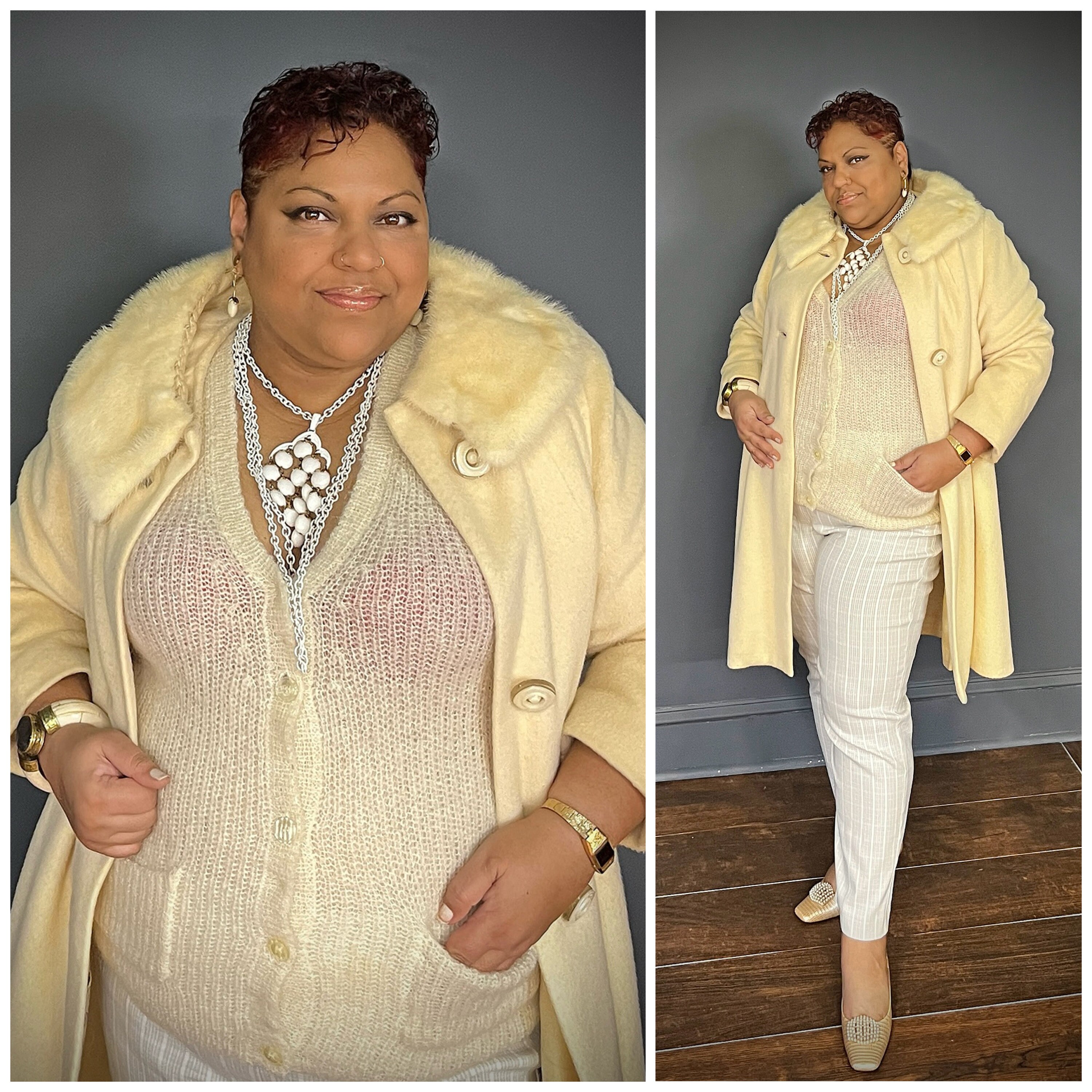 Plus size vintage coats hotsell