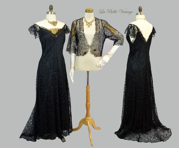 vintage evening gowns 1930's