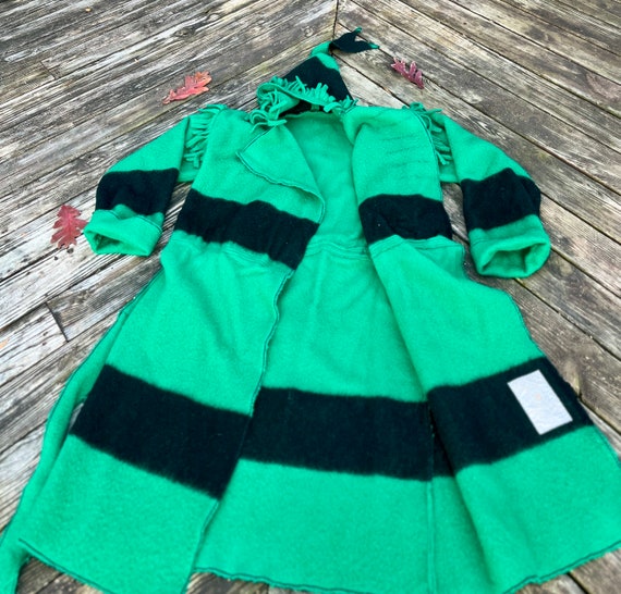 RARE Vintage Hudson Bay Blanket Capote Coat Origina… Gem
