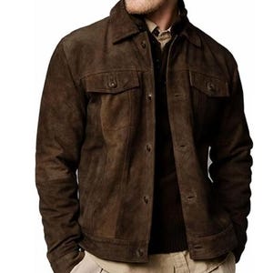 Schott Suede Jacket - Etsy Schott Suede Jacket - Etsy