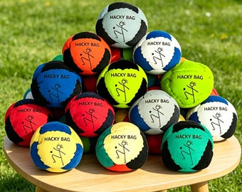 Handgemaakte voetbal Hacky Sack-ballen, zachte footbag en jongleerbal, kickzakken, strandspeelgoed voor buiten, retro sportcadeaus, cadeau voor sportliefhebbers