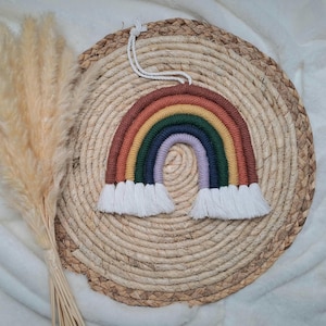 rainbow macrame