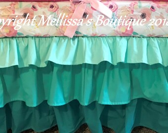 Gradient Crib Skirt Etsy