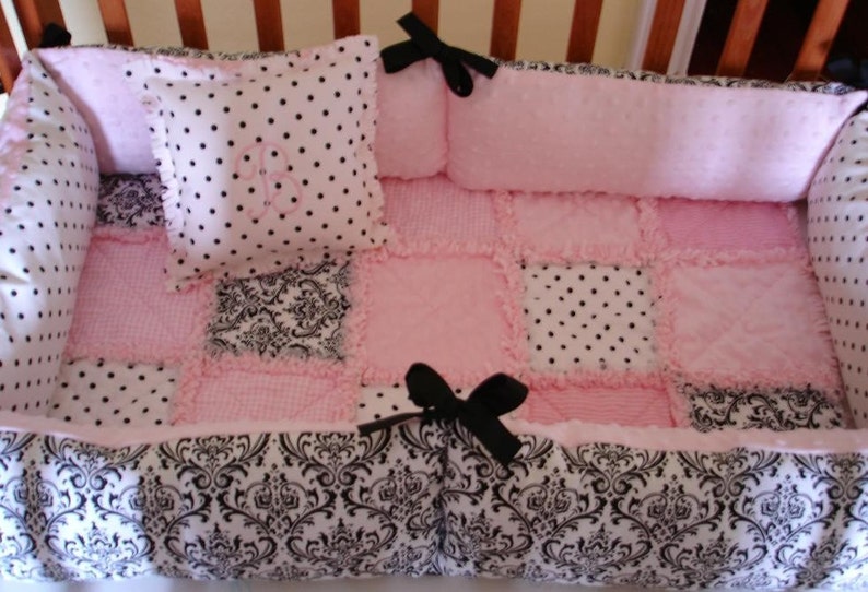 Custom CRADLE Bedding 3 Piece Set Your Choice of Fabrics Etsy