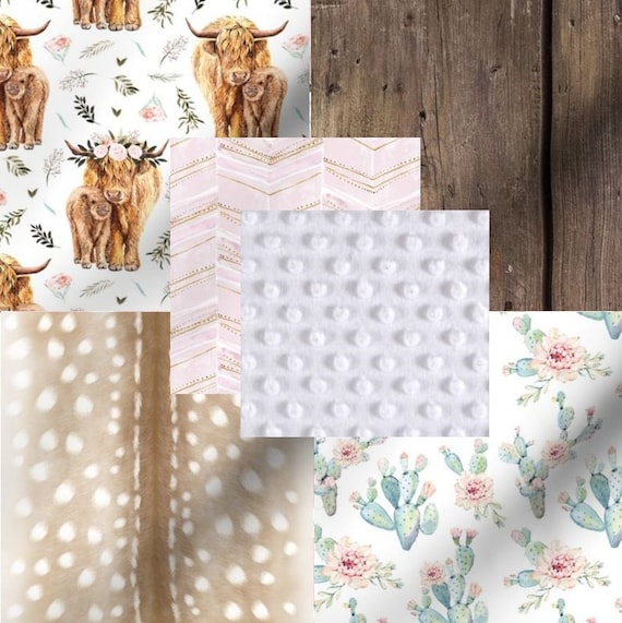 Highland Cow Bedding Set Cowboys Gift For Boys Girls Kids Twin, Western Farmhouse Comforter Set Bull Cattle Farm Animals Quilt TT165