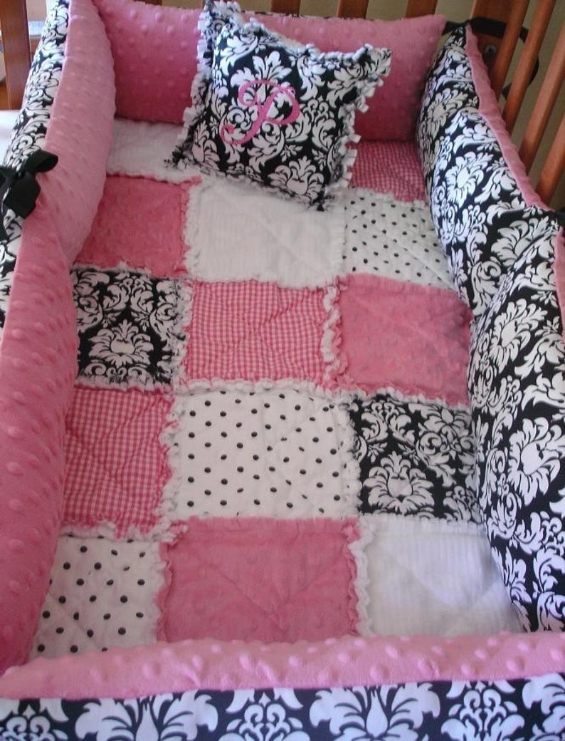 Custom CRADLE Bedding 3 Piece Set Your Choice of Fabrics Etsy