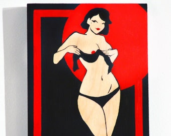 Full-Sized Pinup: "Slippin'"