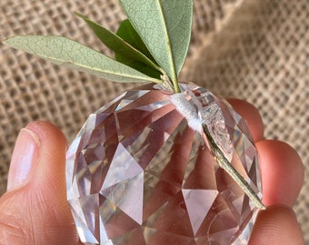 Crystal Glass Ball Bead: Chandelier Part, Sun Catcher (1.5 inch)