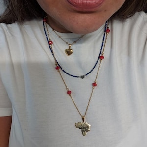 Venezuela Set Tricolor Necklace