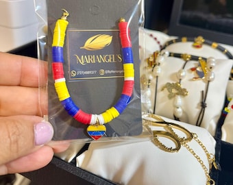 Bracelet extensible tricolore Venezuela
