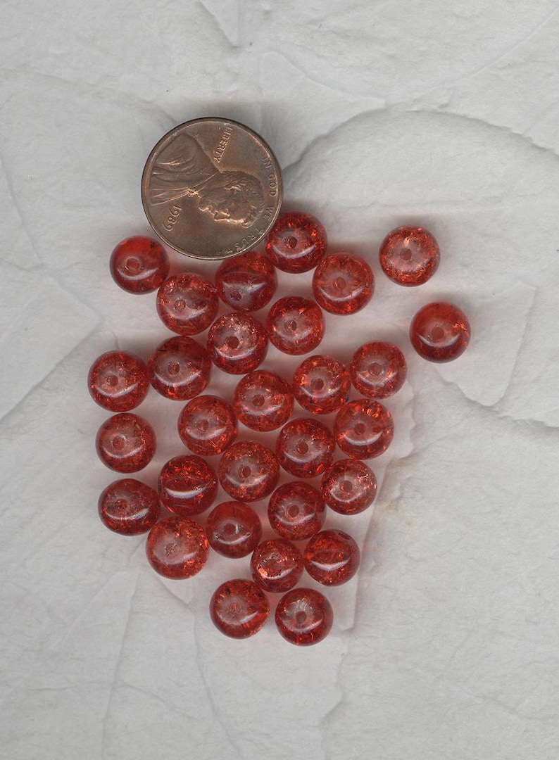 Fabulous Sale Vintage Glass Christmas Beads 10 Kinds 10 Pictures