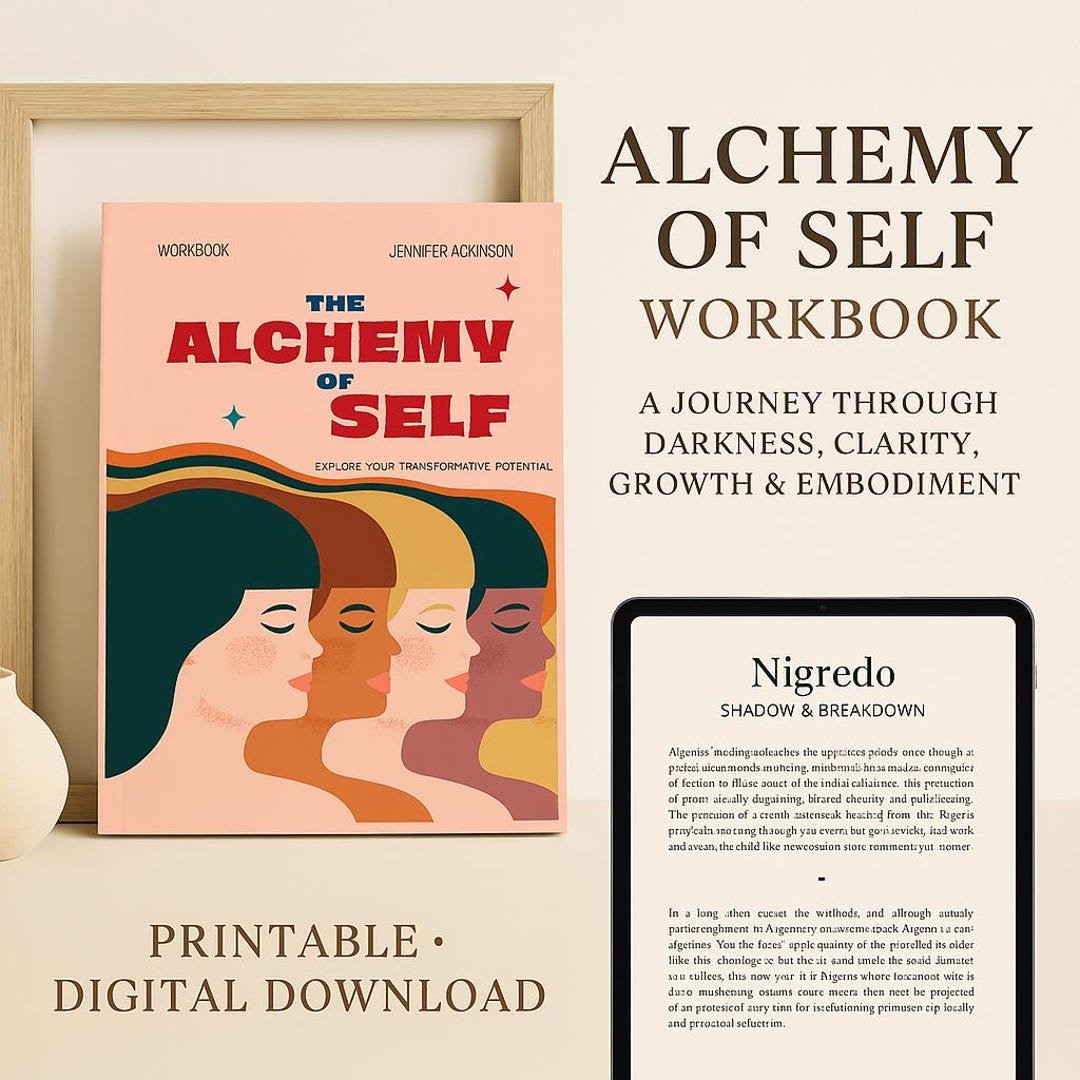 The Alchemy of Self Workbook Printable Shadow Work Journal for